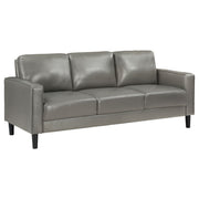 Ruth Upholstered Track Arm Sofa Set
