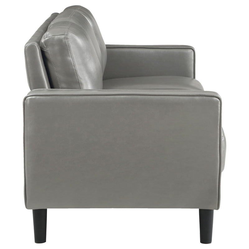 Ruth Upholstered Track Arm Sofa Set