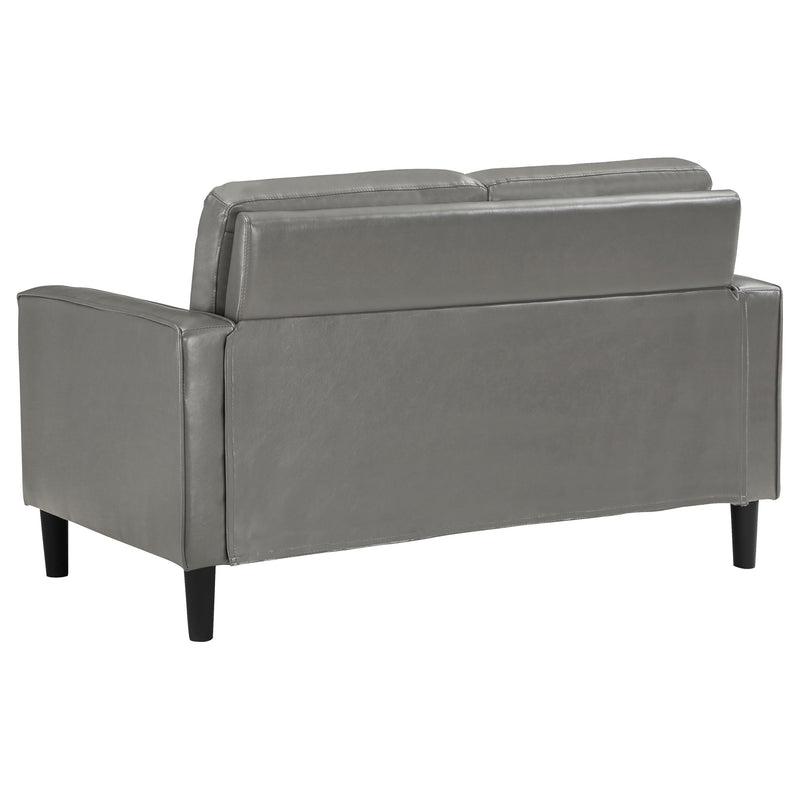 Ruth Upholstered Track Arm Sofa Set