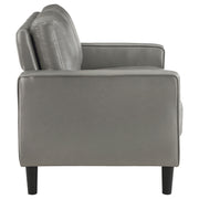 Ruth Upholstered Track Arm Sofa Set