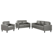 Ruth Upholstered Track Arm Sofa Set