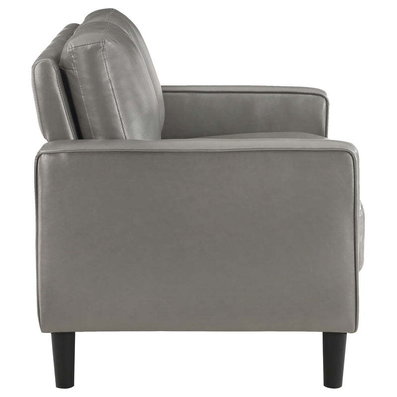 Ruth Upholstered Track Arm Sofa Set