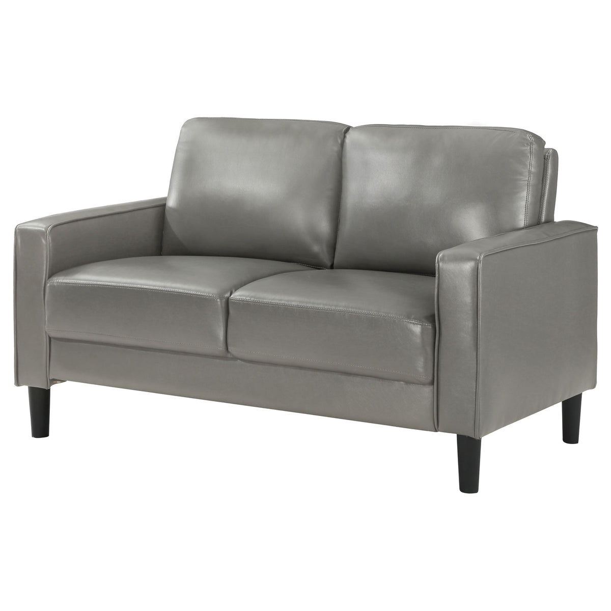 Ruth Upholstered Track Arm Loveseat