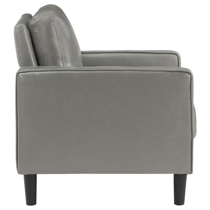 Ruth Upholstered Track Arm Accent Chair