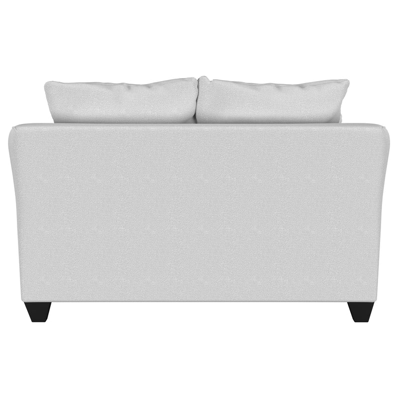 Salizar Upholstered Flared Arm Loveseat