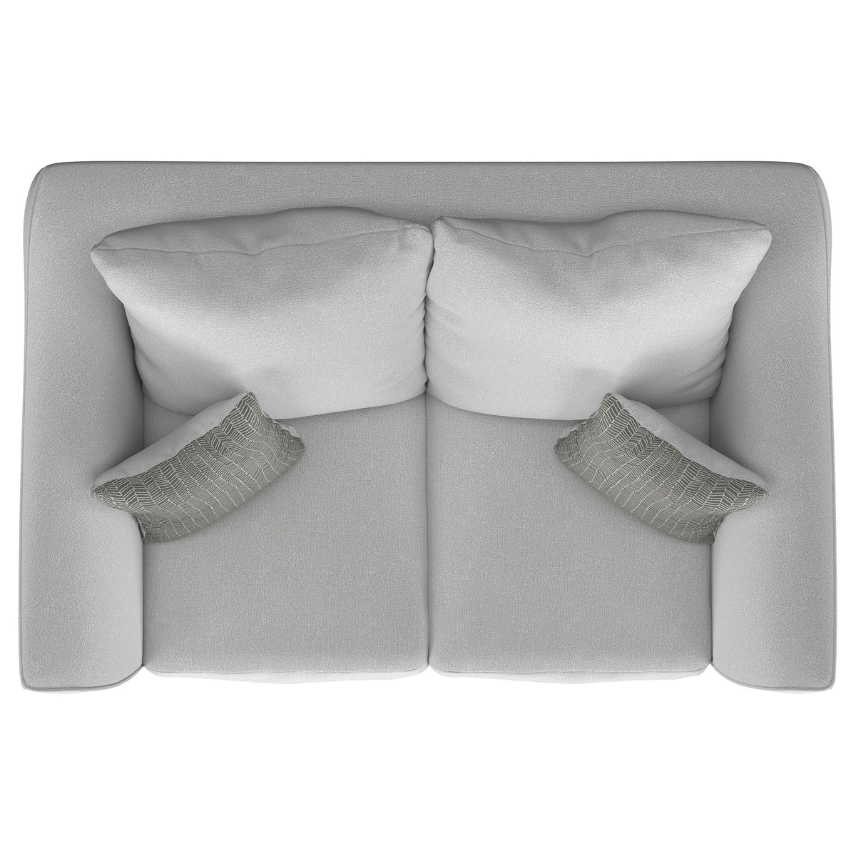 Salizar Upholstered Flared Arm Loveseat