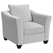 Salizar Upholstered Flared Arm Accent Chair