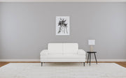 Jessel Chenille Upholstered Track Arm Loveseat Ivory Default Title