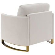 Corliss Velvet Upholstered Sofa Set