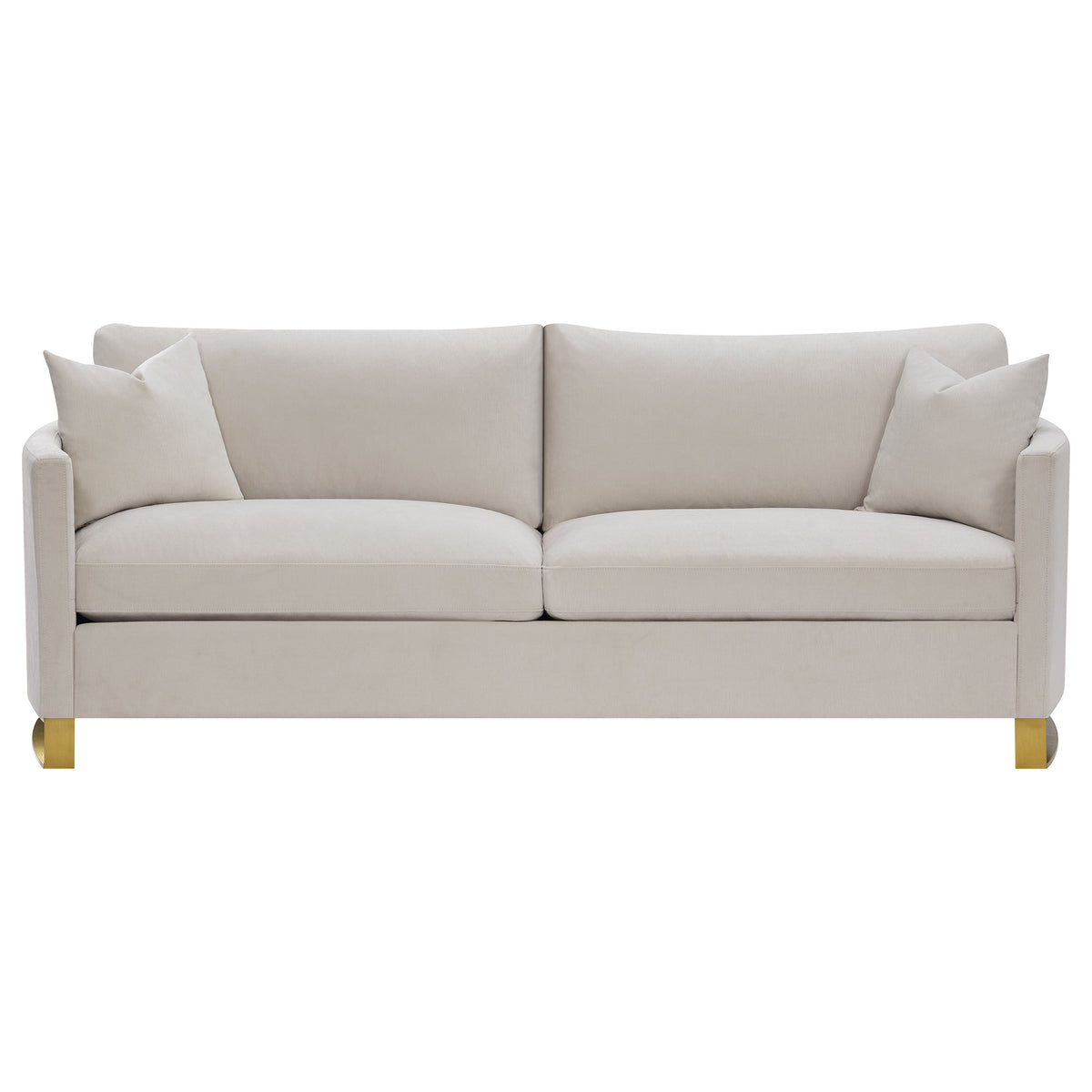 Corliss Upholstered Curved Track Arm Sofa