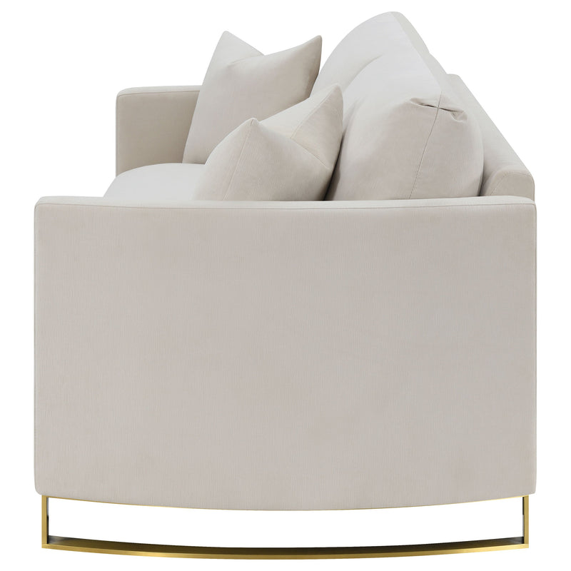 Corliss Upholstered Curved Track Arm Sofa