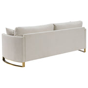 Corliss Upholstered Curved Track Arm Sofa