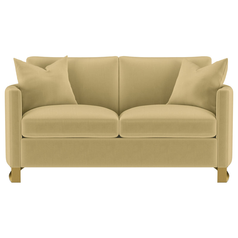 Corliss Velvet Upholstered Sofa Set