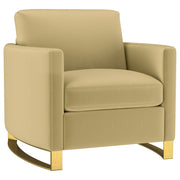 Corliss Velvet Upholstered Sofa Set