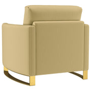Corliss Velvet Upholstered Sofa Set