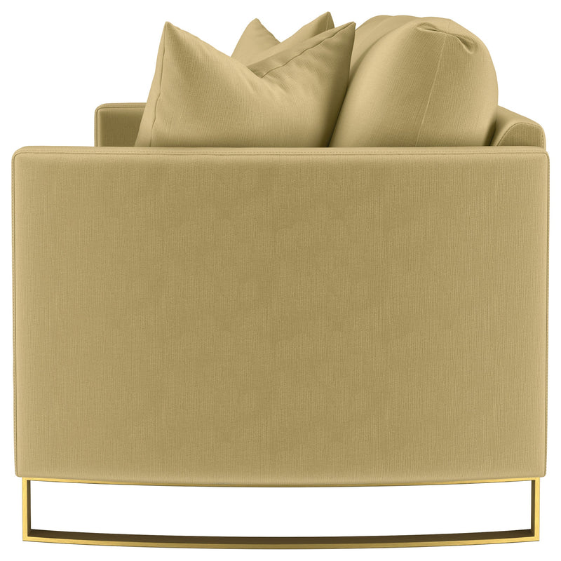 Corliss Upholstered Curved Track Arm Sofa