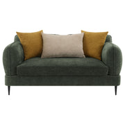 Jade Chenille Upholstered Sofa Set