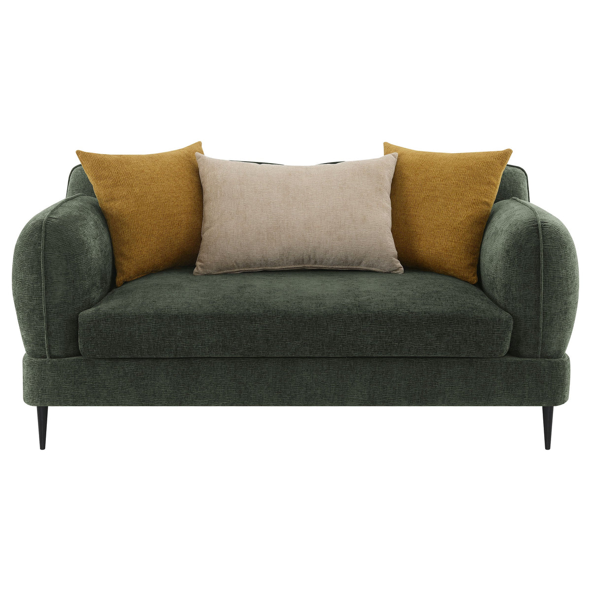 Jade Chenille Upholstered Sofa Set