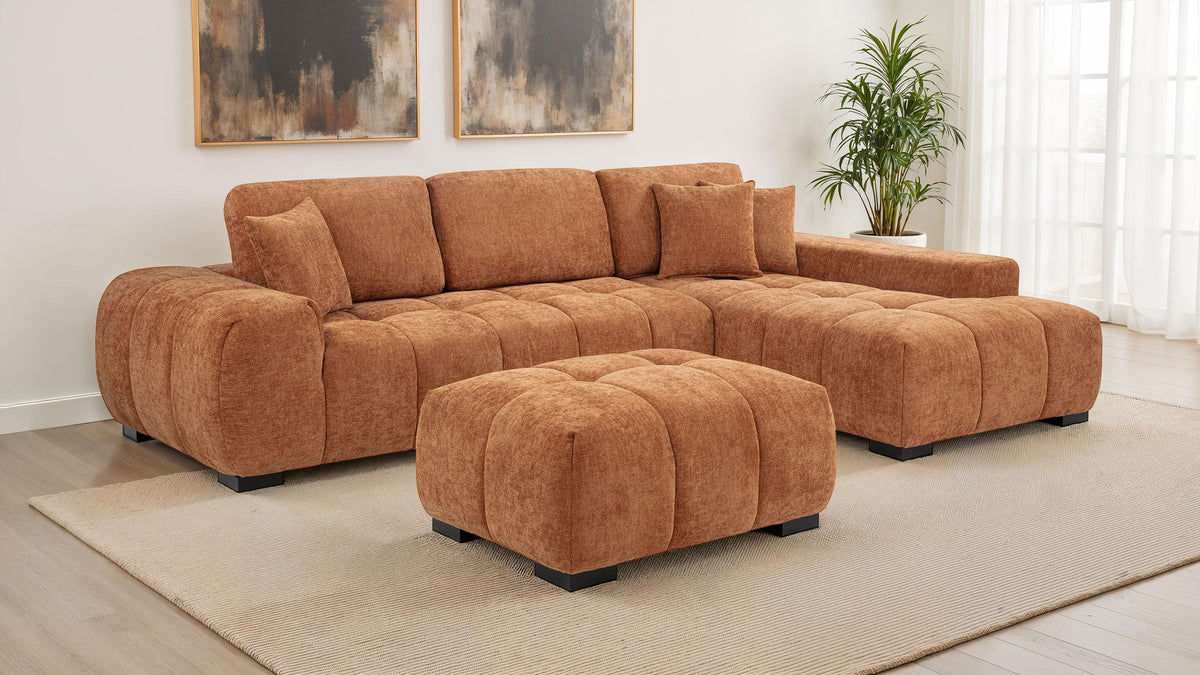 Octavia Upholstered Rectangular Ottoman