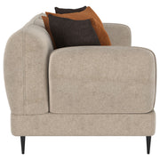 Jade Chenille Upholstered Sofa Set