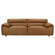 Buxton Top Grain Leather Upholstered Sofa