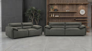 Buxton Leather Upholstered Sofa Set