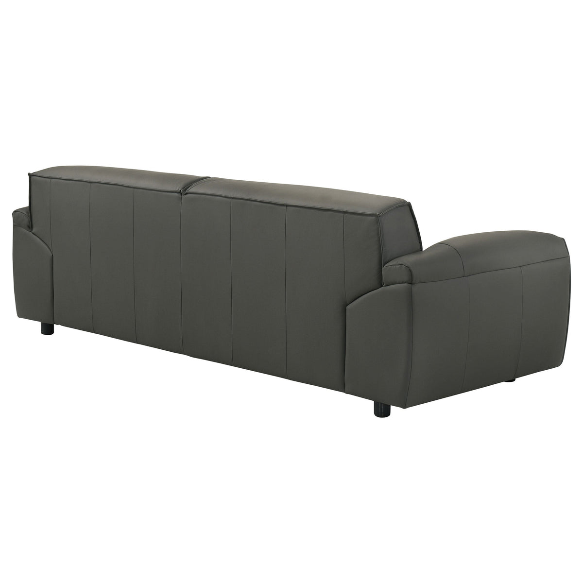 Buxton Top Grain Leather Upholstered Sofa