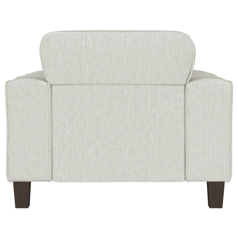 Deerhurst Upholstered Track Arm Tufted Accent Chair