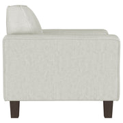 Deerhurst Upholstered Track Arm Tufted Accent Chair