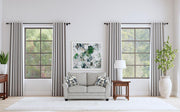 Tomkins Boucle Upholstered Loveseat Light Grey Default Title