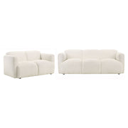 Dorset Upholstered Round Track Arm Sofa Set