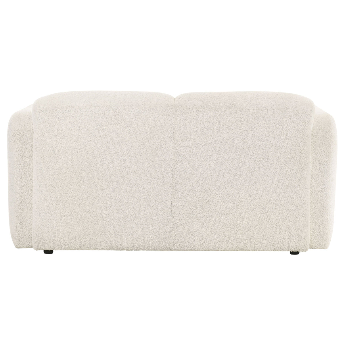 Dorset Fabric Upholstered Round Track Arm Loveseat