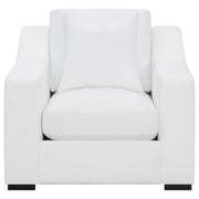 Ashlyn Upholstered Sloped Arm Sofa Set