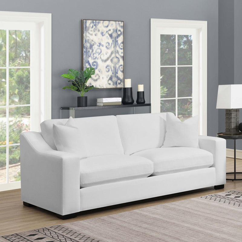 Ashlyn Upholstered Sloped Arm Sofa