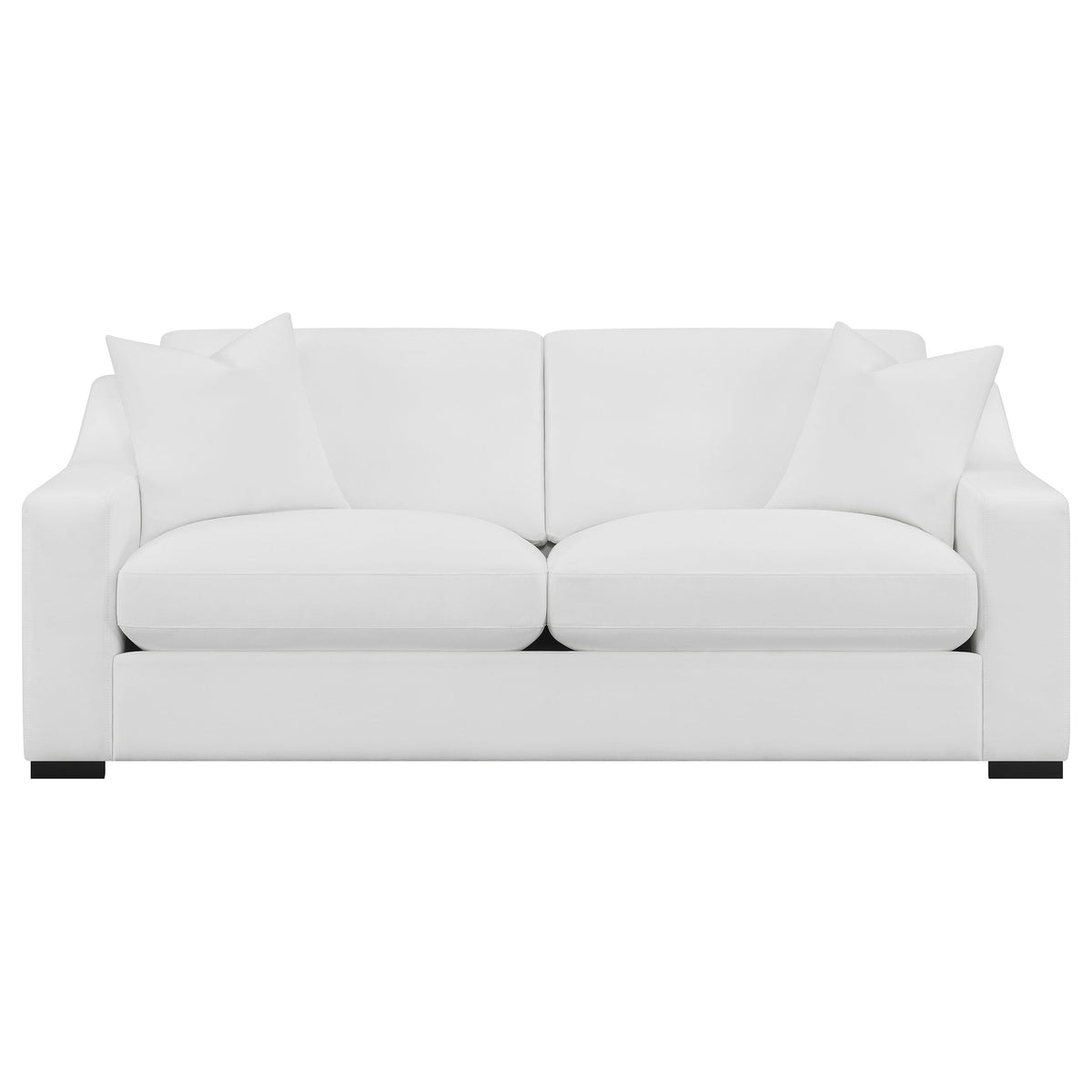 Ashlyn Upholstered Sloped Arm Sofa
