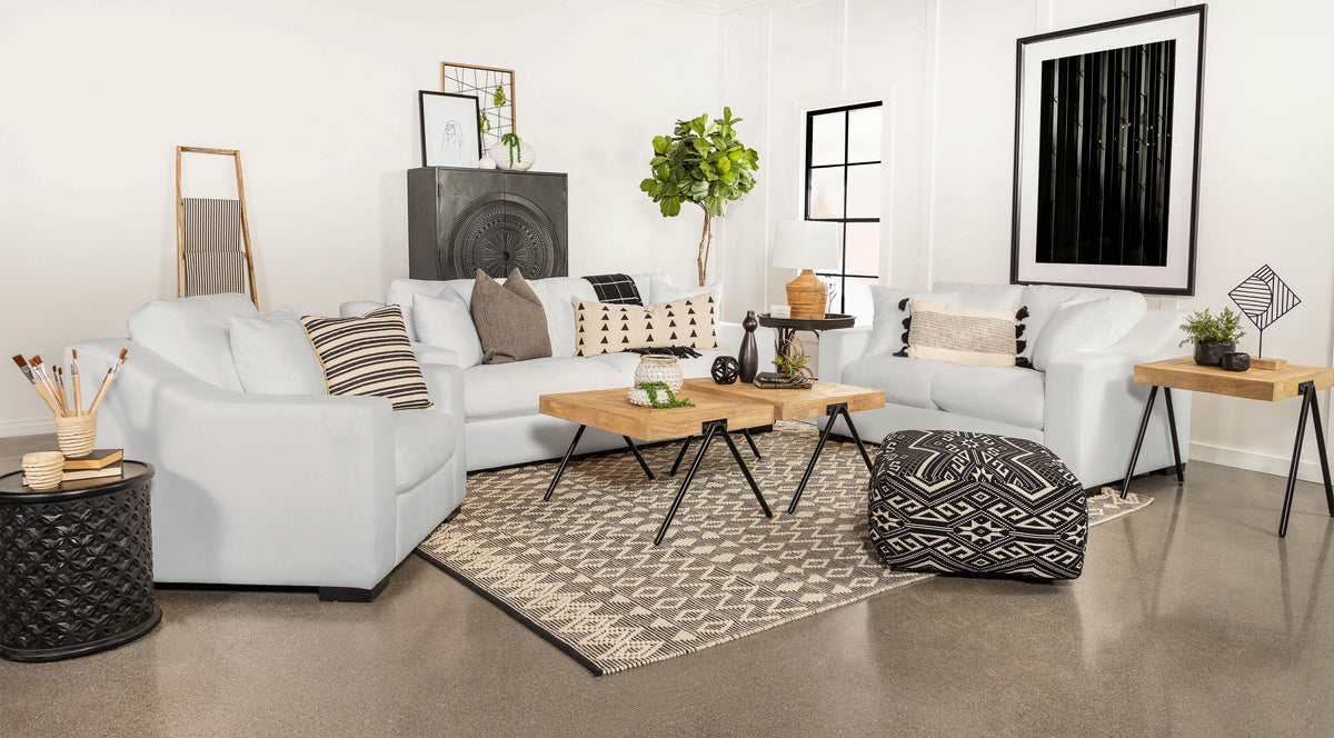 Ashlyn Upholstered Sloped Arm Sofa