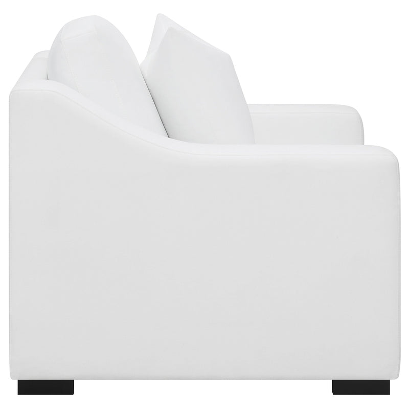 Ashlyn Upholstered Sloped Arm Accent Chair