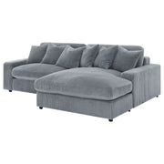 Blaine Upholstered Reversible Chaise Sectional Sofa