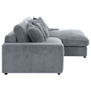 Blaine Upholstered Reversible Chaise Sectional Sofa