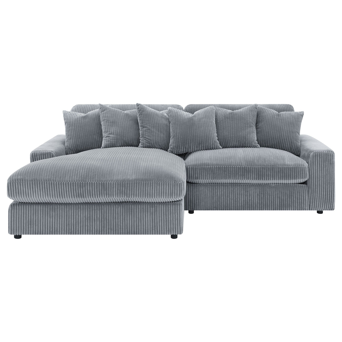 Blaine Upholstered Reversible Chaise Sectional Sofa
