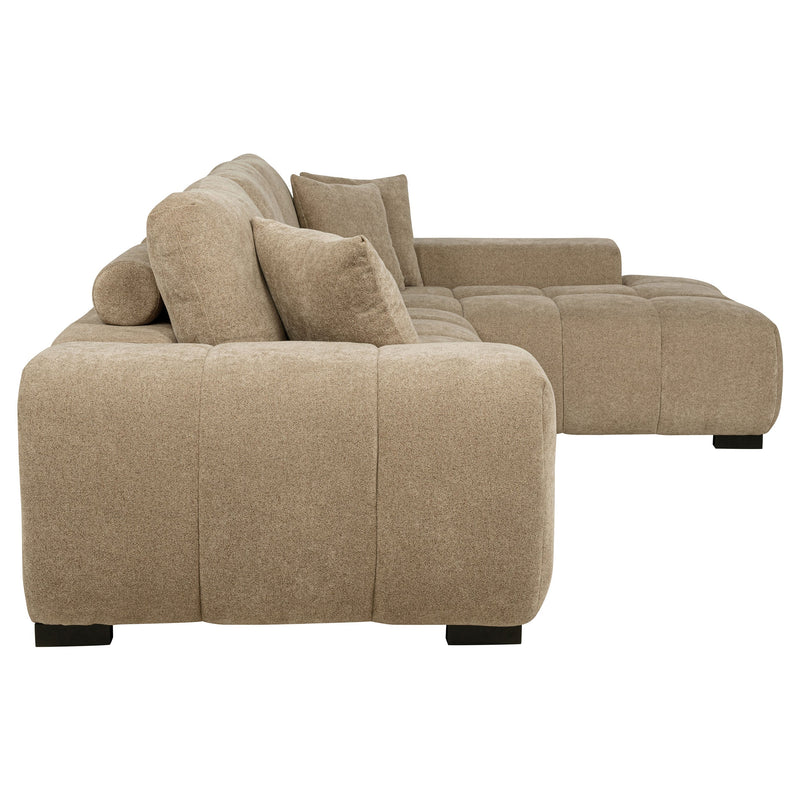 Octavia Upholstered Sectional Chaise Sofa
