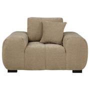 Octavia Upholstered Track Arm Accent Chair