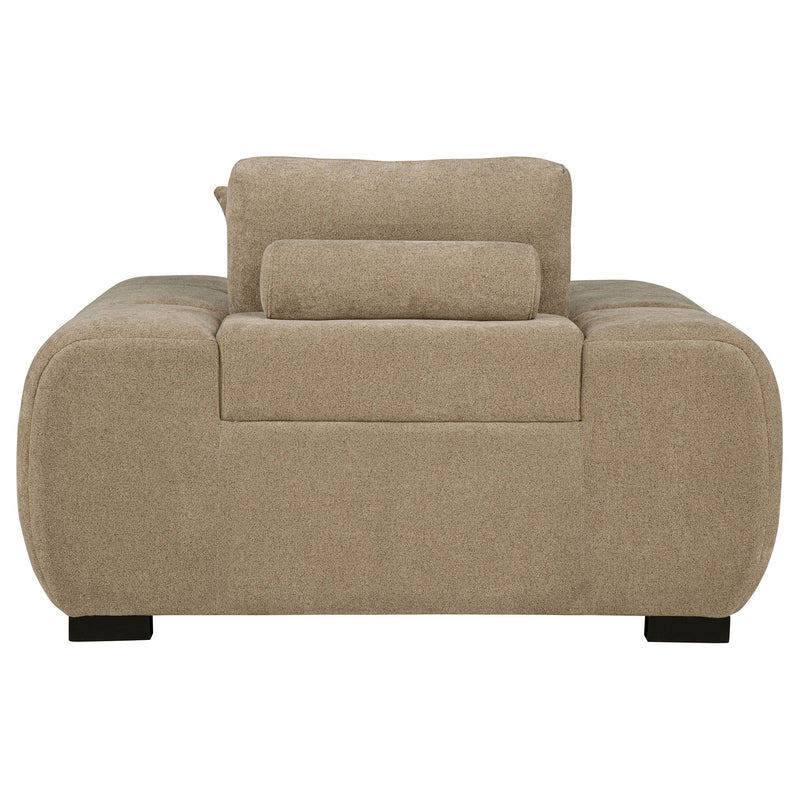 Octavia Upholstered Track Arm Accent Chair