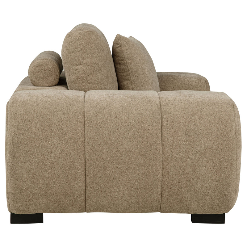 Octavia Upholstered Track Arm Accent Chair