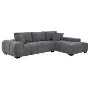 Octavia Upholstered Sectional Chaise Sofa