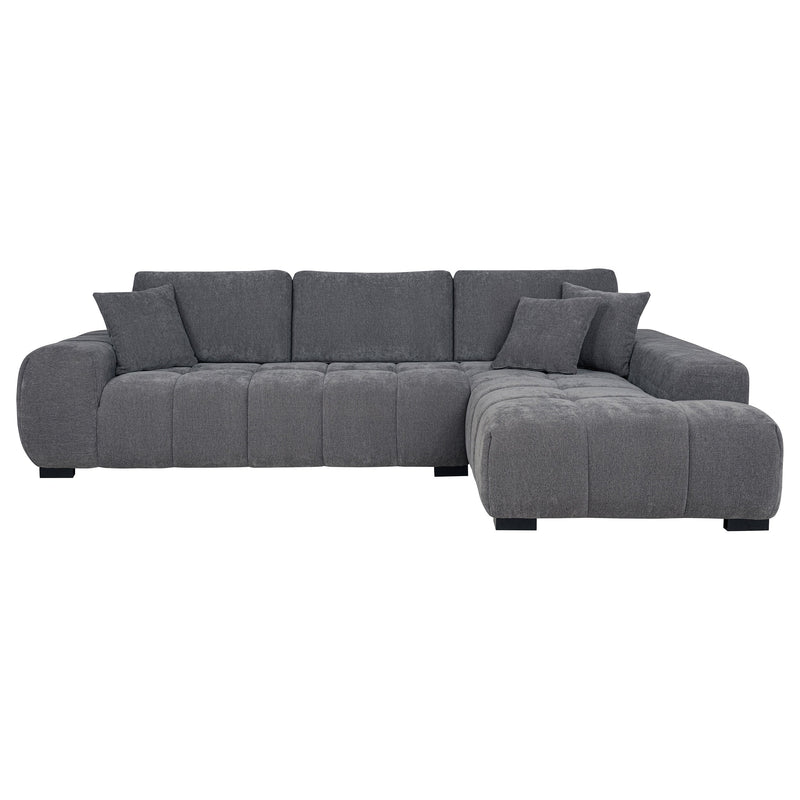 Octavia Upholstered Sectional Chaise Sofa