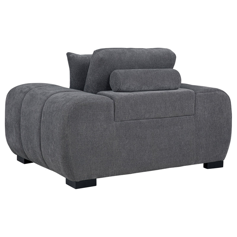 Octavia Upholstered Track Arm Accent Chair