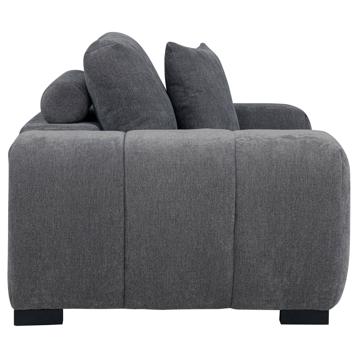 Octavia Upholstered Track Arm Accent Chair