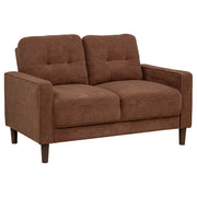 Bowen II Fabric Upholstered Track Arm Sofa Set
