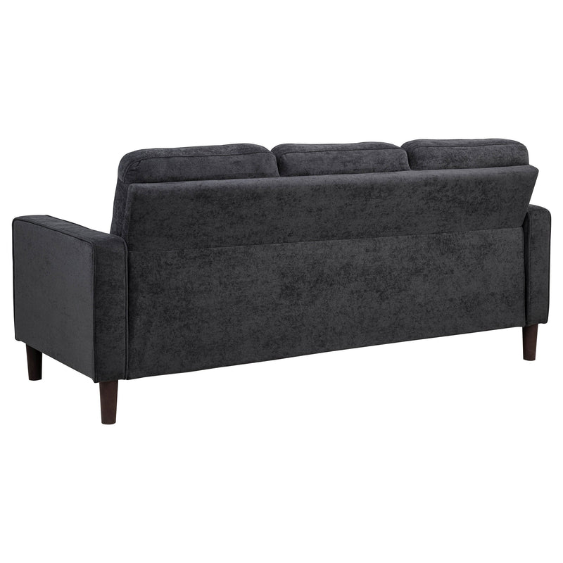 Bowen II Fabric Upholstered Track Arm Sofa Set